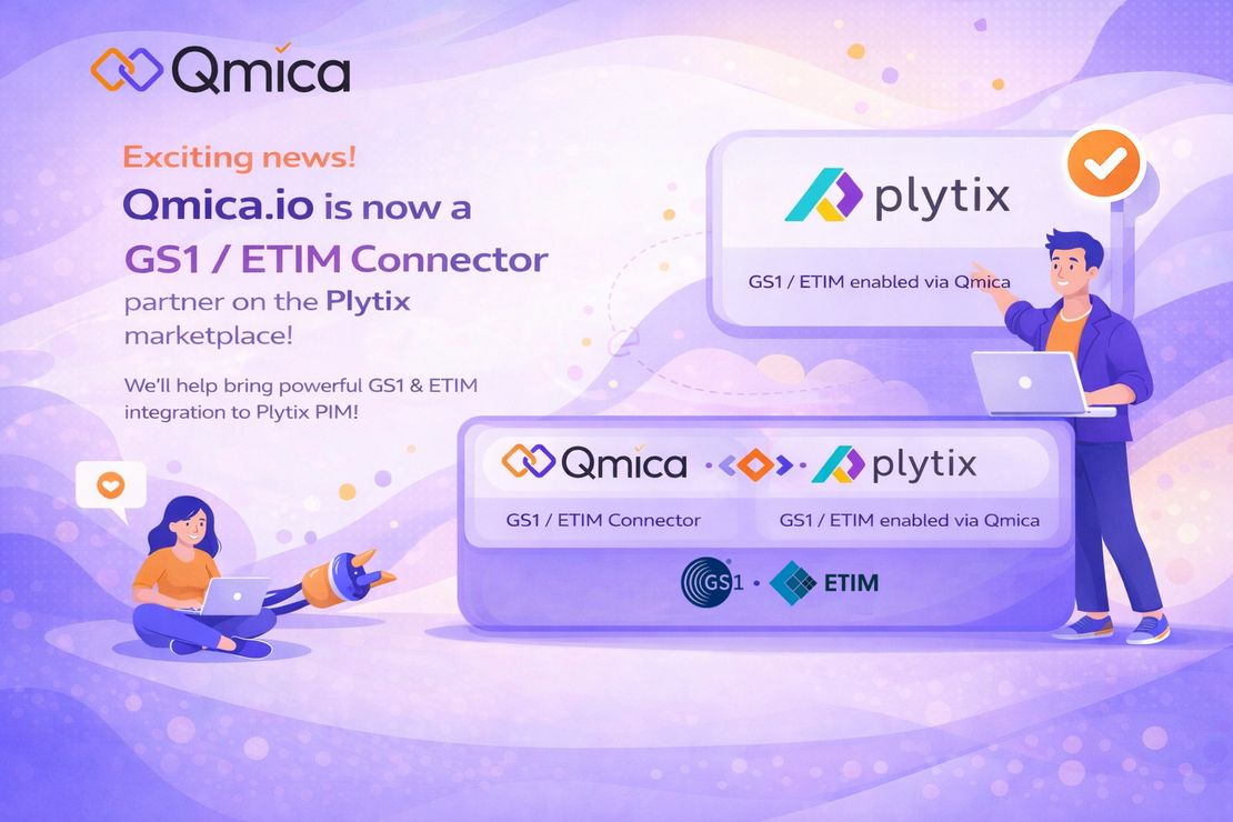 From PIM to GS1 Compliance: How the Qmica–Plytix Integration Simplifies Product Data Publishing